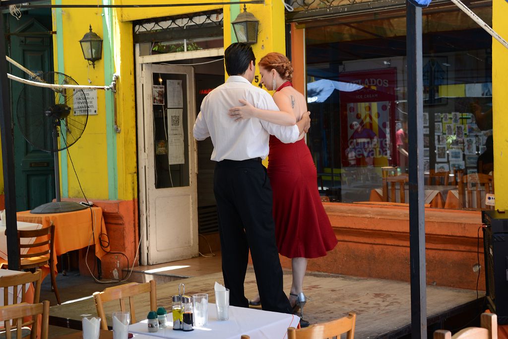 14 Tango Dancers At Cafe Caminito La Boca Buenos Aires